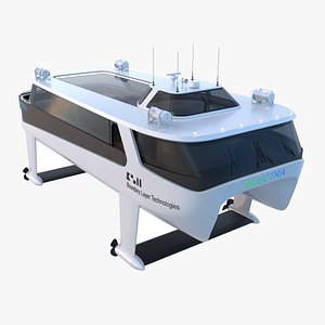 Electric Hydrofoil Ship