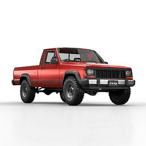 3D model 1990 Jeep Comanche MJ