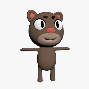 cartoon toon cat model