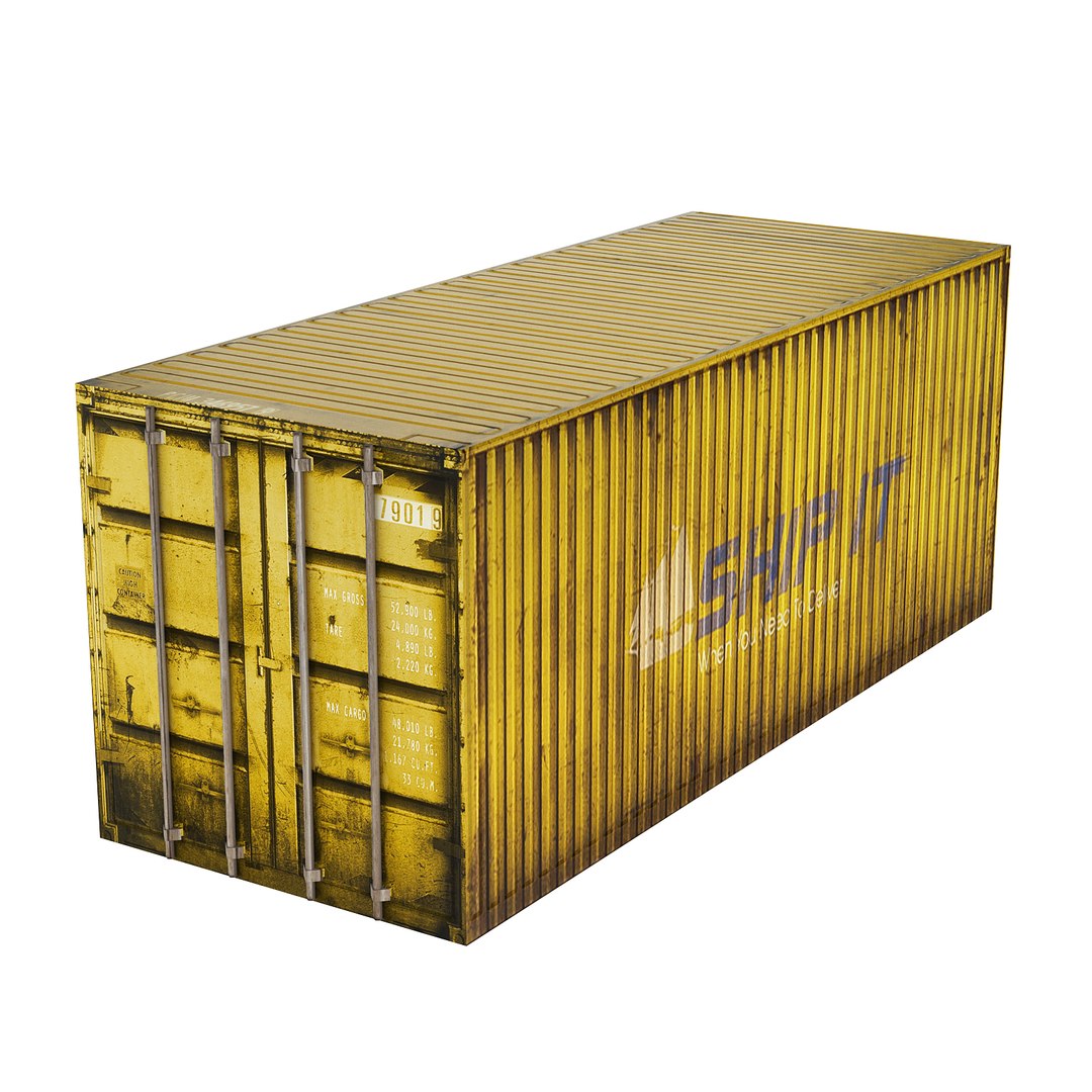 3D sea containers - TurboSquid 1556749