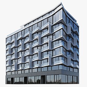3D residential building model