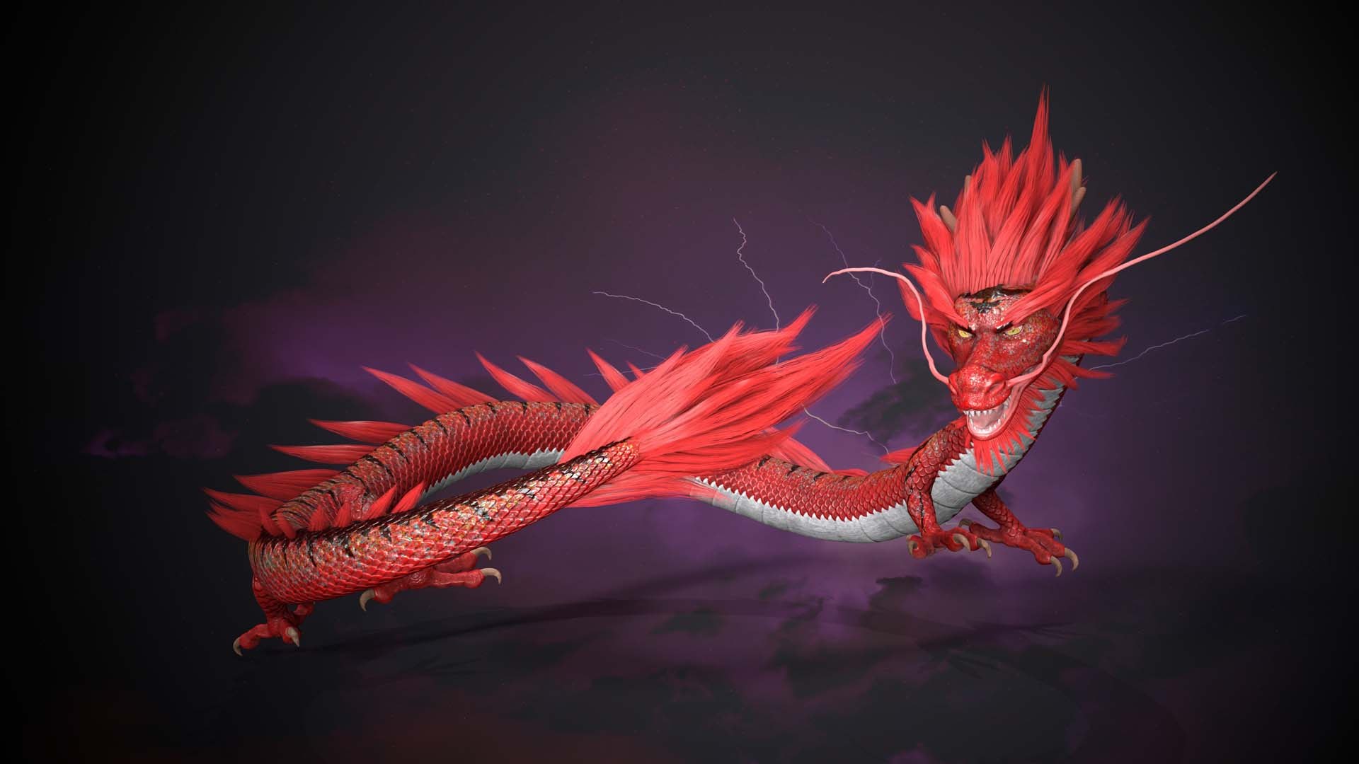 Chinese Dragon Loong 3D Model - TurboSquid 2219076