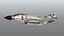 F4 J Phantom II Fighting  Falcon  Showtime 100  USS Constellation model