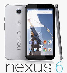 3d model google nexus 6