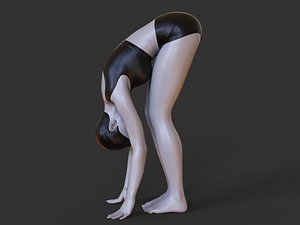 Yoga Pose - Forward fold pose - Uttanasana