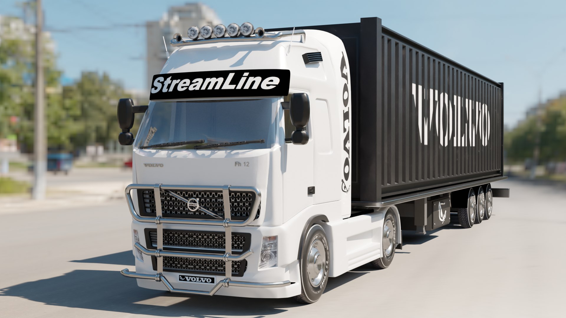 3D Volvo FH12 Truck - TurboSquid 2147639