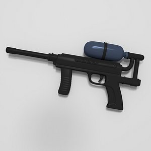 3D paintball gun