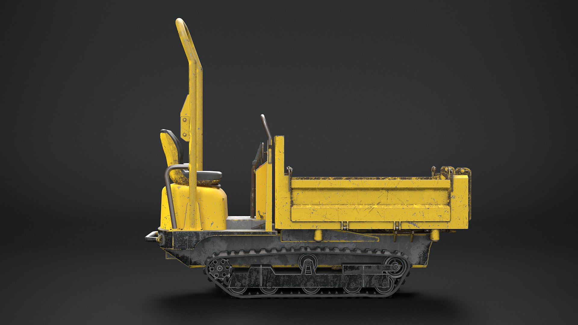 Compact Construction Machines Collection Used 3D Model - TurboSquid 2147791