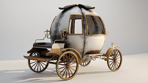 OLD CINDERELLA CARRIAGE model