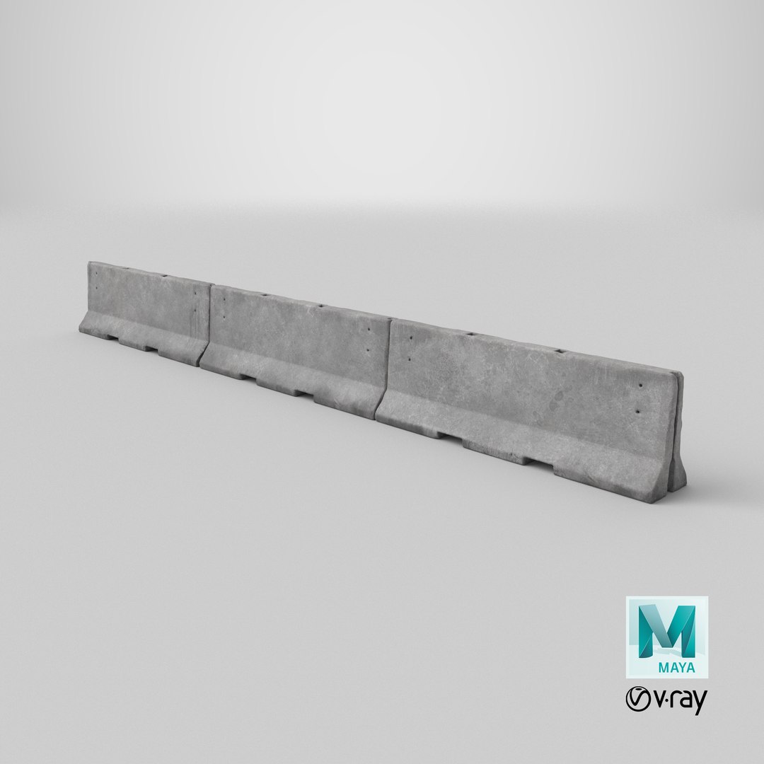 3D concrete barrier v1 https://p.turbosquid.com/ts-thumb/rq/AK1xzM/MB/stemcell_maya_vray_render/png/1712164310/1920x1080/fit_q87/ee378c22f4b7f736d69dbf1d032de5fdb0caa504/stemcell_maya_vray_render.jpg