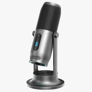 Microphone 3D model