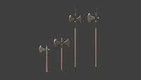 Battle Ax Set