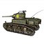 M3 Light Tank Stuart  -  El Diablo