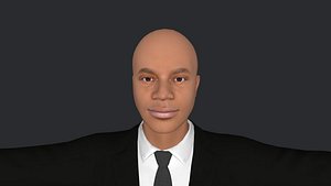 Alonzo Bodden Hyper Realistic Full Body Fully Rigged 3D Character