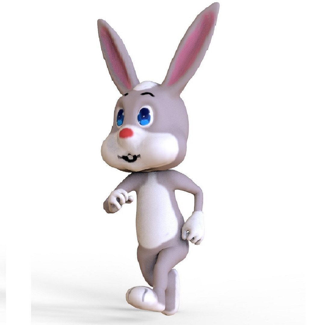 Bunny Toon Model - TurboSquid 1261850