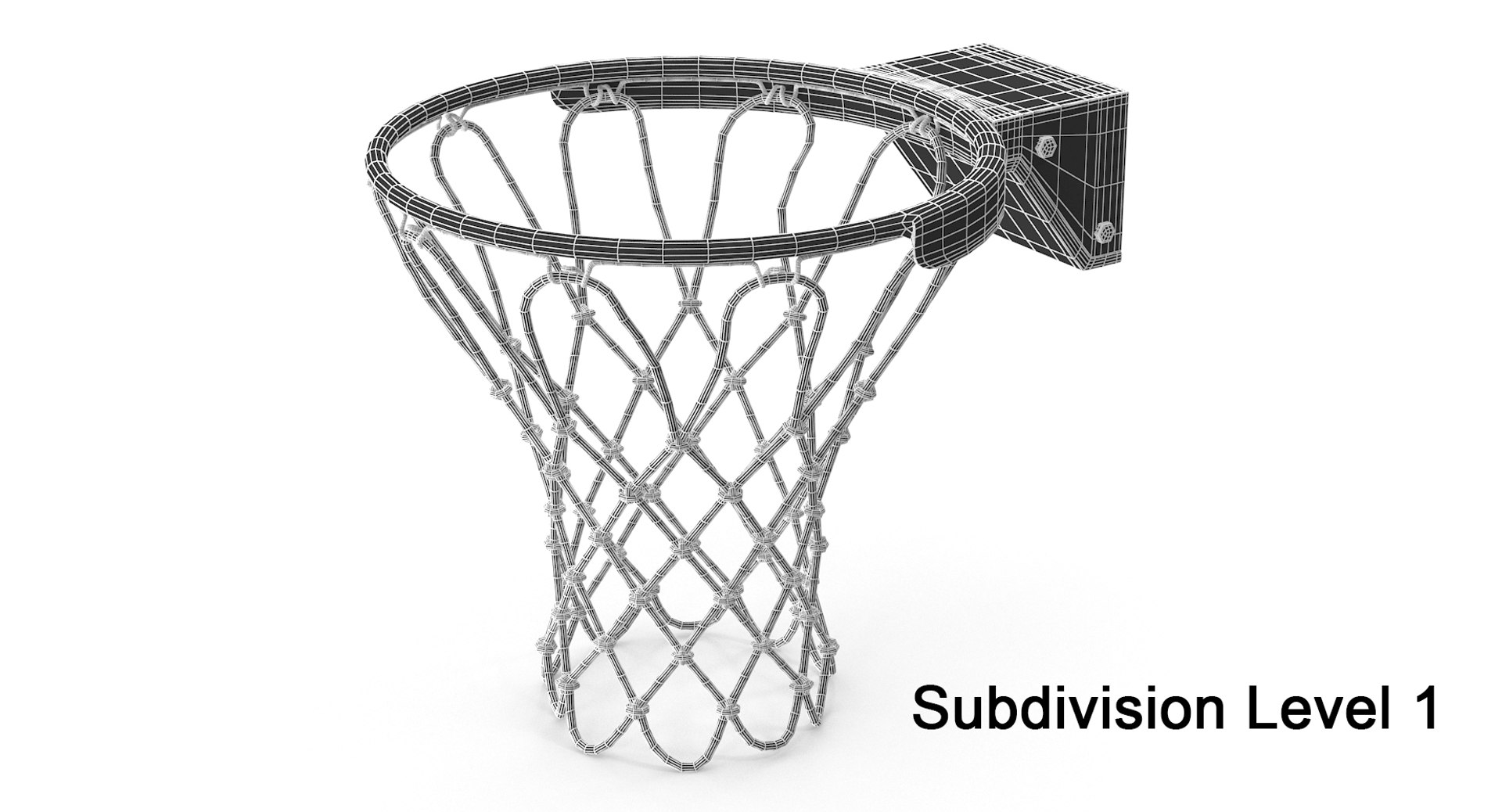 Basketball Hoop Ball 3d Max