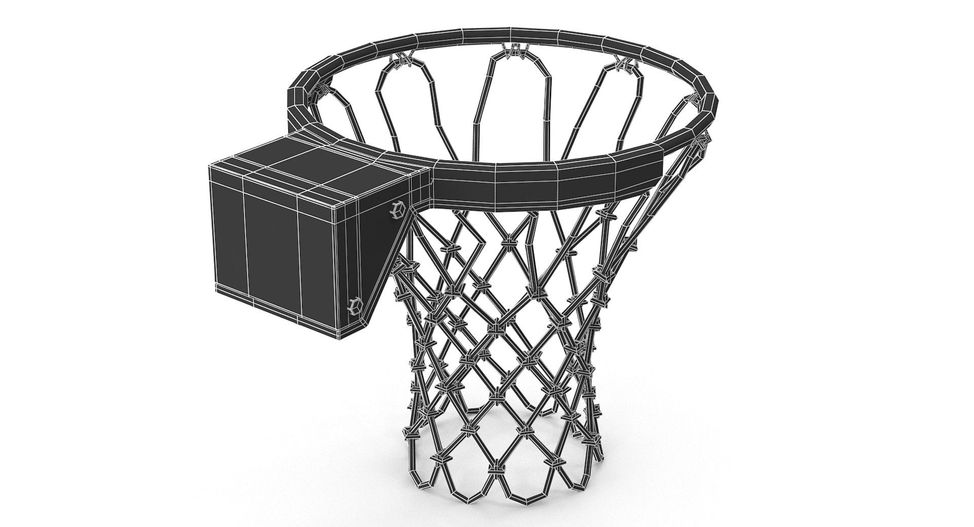 Basketball Hoop Ball 3d Max