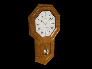 wall clock 3D model