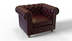 3D model Chester Armchair