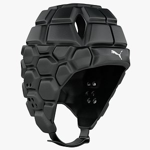3d rugby helmet model