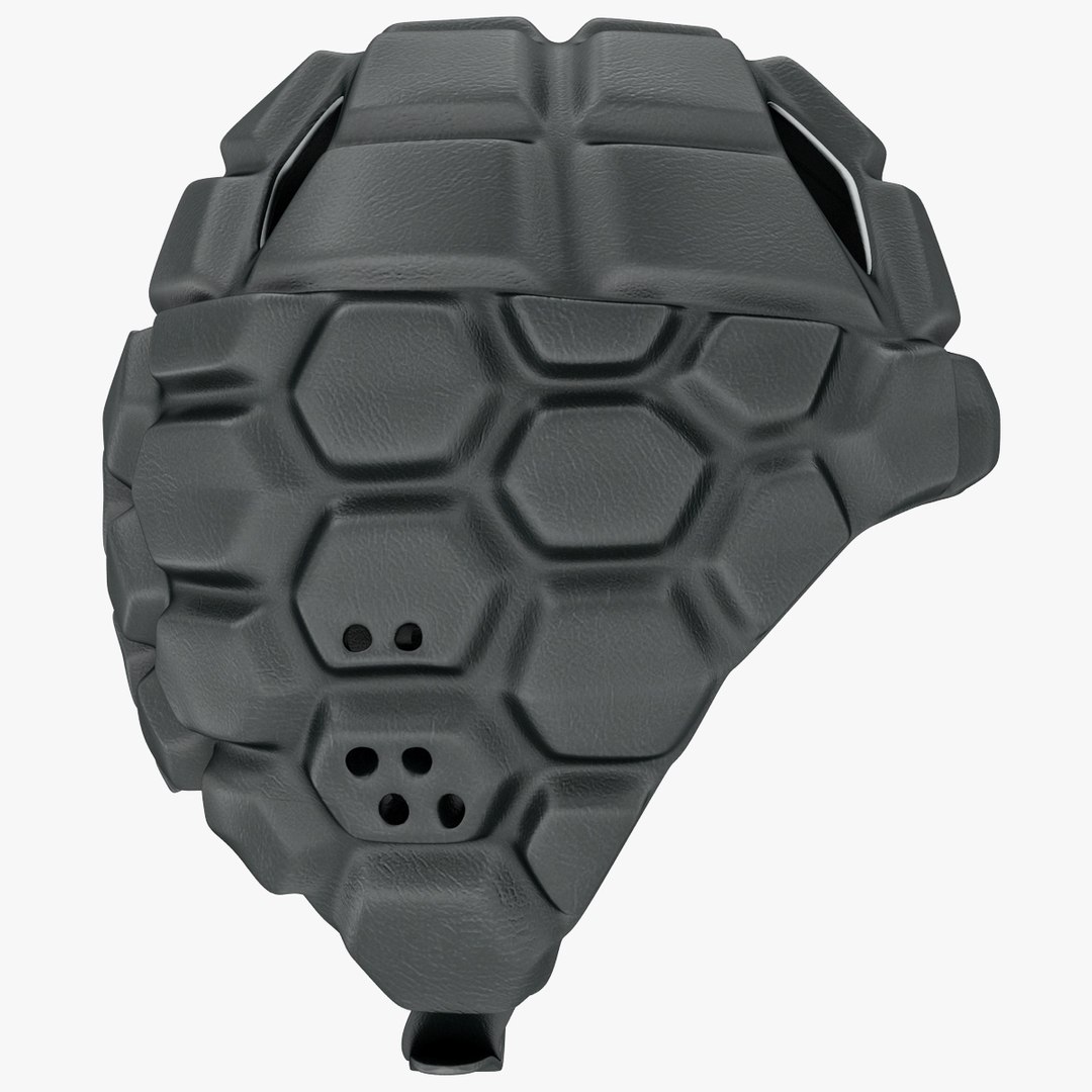 3d Rugby Helmet Model