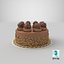 Ferrero Rocher Cake 3D model