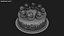 Ferrero Rocher Cake 3D model