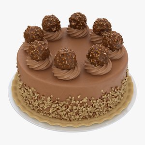 Ferrero Rocher Cake 3D model