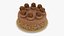 Ferrero Rocher Cake 3D model