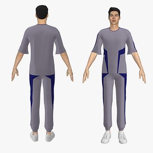 3D Hospital Cloth Marvelous Designer or Clo3D ZPRJ