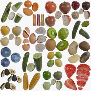 Fruit And Vegetable Collection