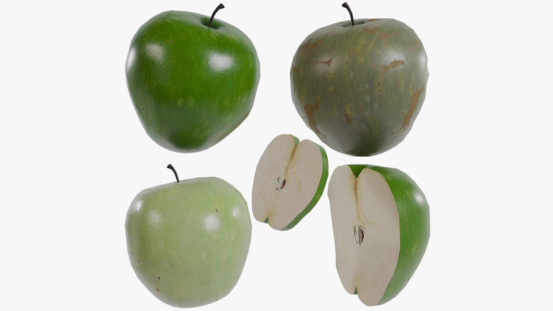 3D Fruit And Vegetable Collection model https://p.turbosquid.com/ts-thumb/rq/fFEUBJ/PG/greenapplerender02/png/1786203833/1920x1080/fit_q87/2e6f2fa6c6f3ff65b83e1105ed772f1a7595d77b/greenapplerender02.jpg