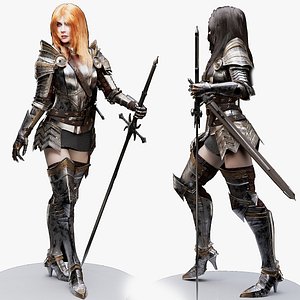 Femaler Knight Full Plate Cinematic