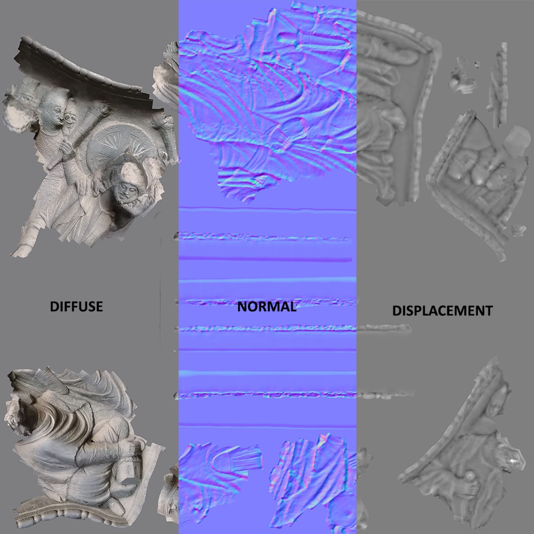 Religious Relief 3D Model - TurboSquid 1493193