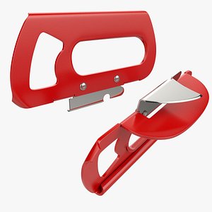 Electric Can Opener Kitchen Mama Red 3D model - TurboSquid 2031796