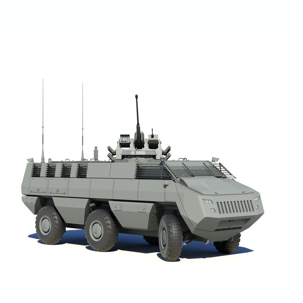 Mbombe armoured fighting 3D model - TurboSquid 1203127