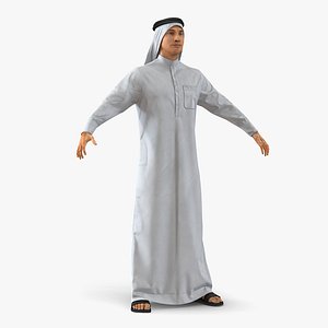 3d arab man