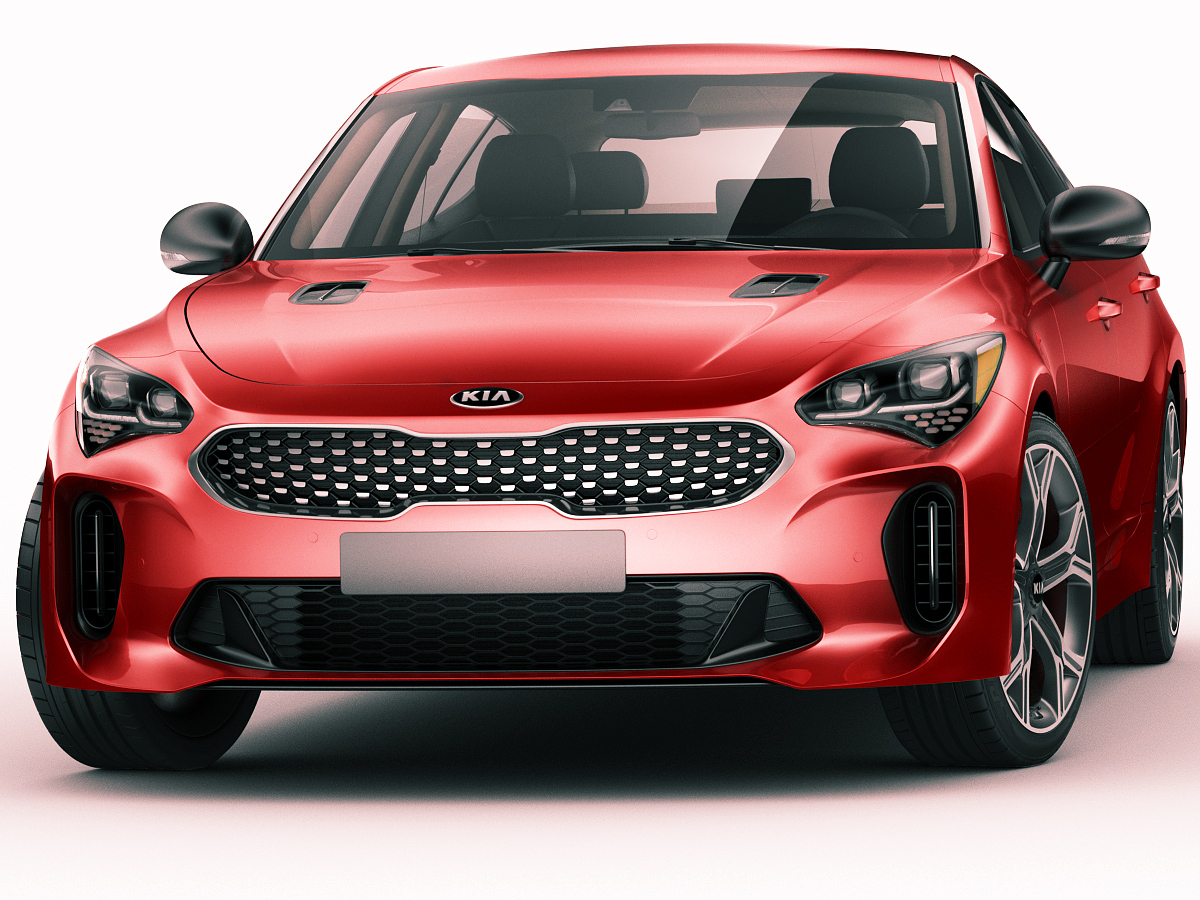 3D kia stinger gt model - TurboSquid 1165366