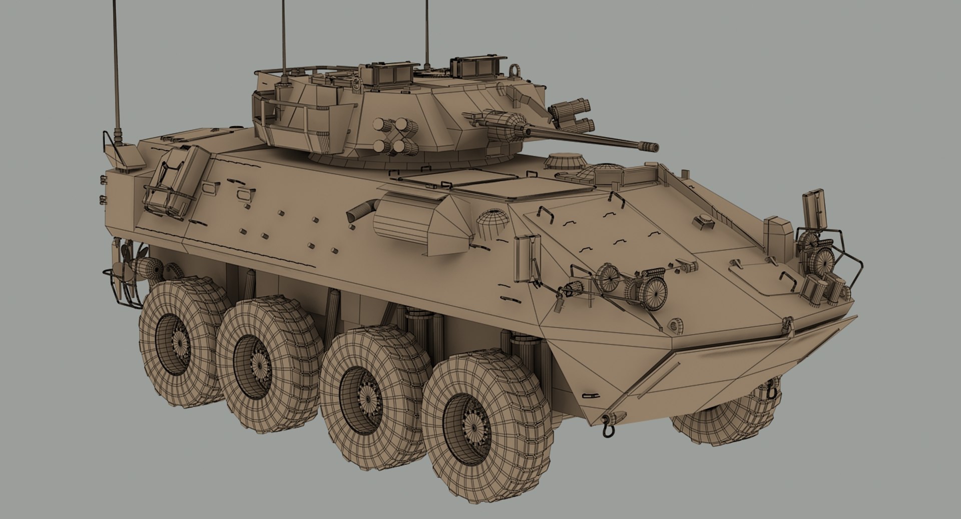 Australian Vehicle Aslav 3d Lwo