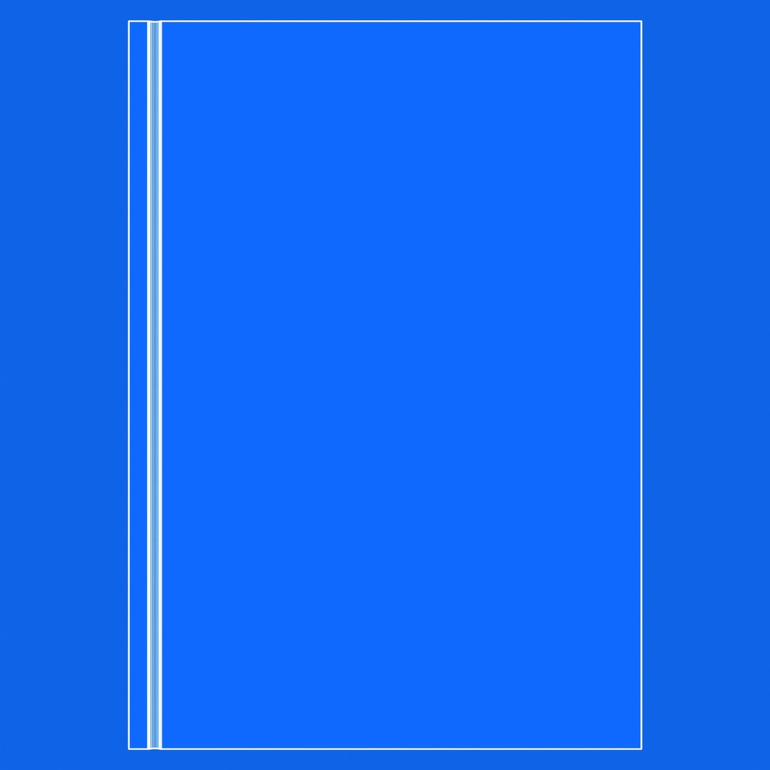 3D Thin Book https://p.turbosquid.com/ts-thumb/rq/utCI75/oa/21_wire_front_shot/jpg/1766027425/1920x1080/fit_q87/13a8b4cc52dd774477213f45ac8c7a0050372267/21_wire_front_shot.jpg