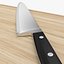 Tabla de cortar y cuchillo