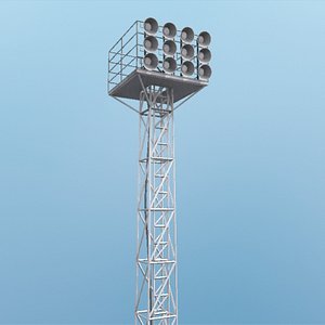 field lighting 3d model