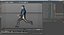 Winter Men Sportswear Attrezzato per Cinema 4D