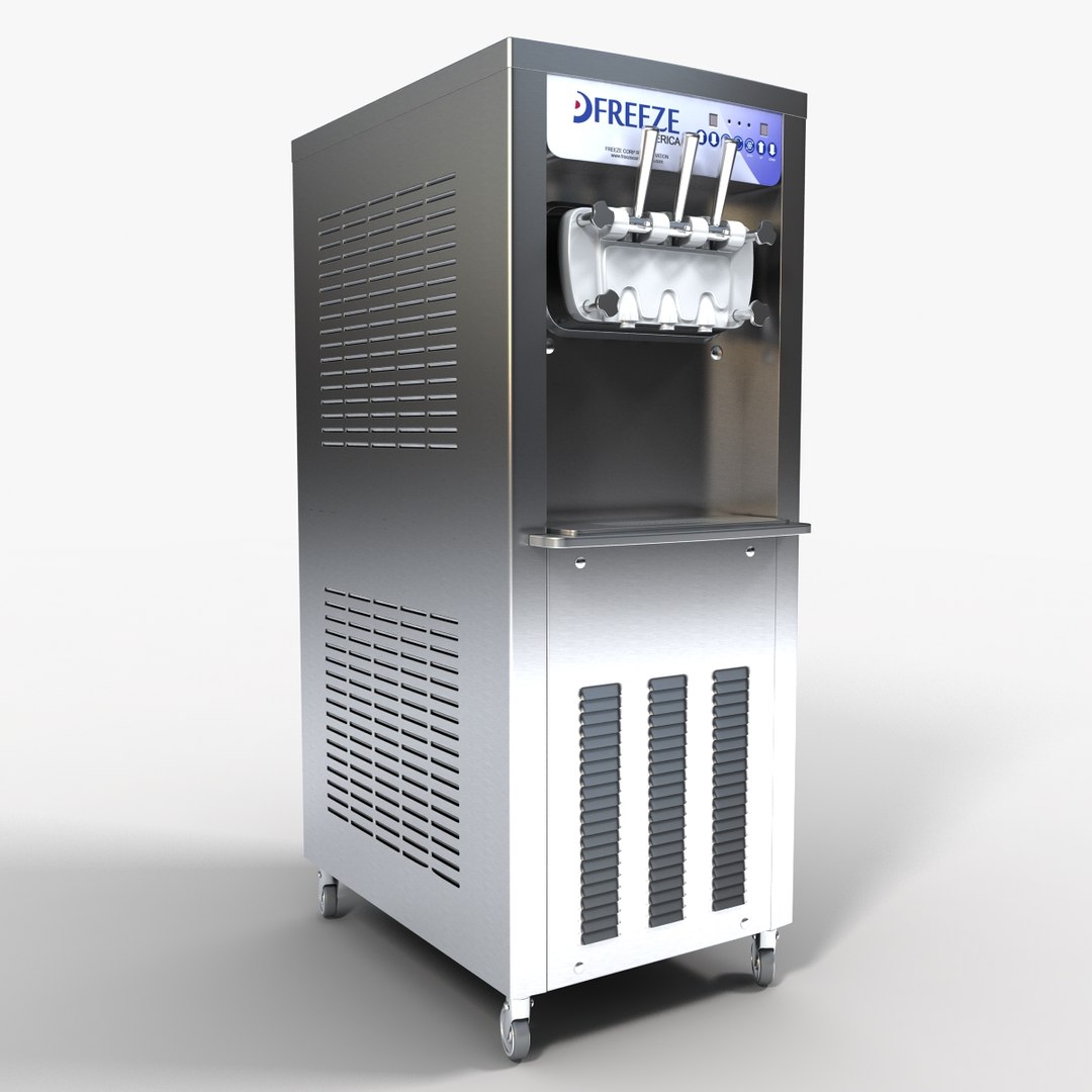 Frozen yogurt dispenser commercial outlet