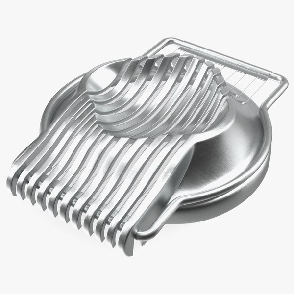 metal vertical egg slicer 3D model