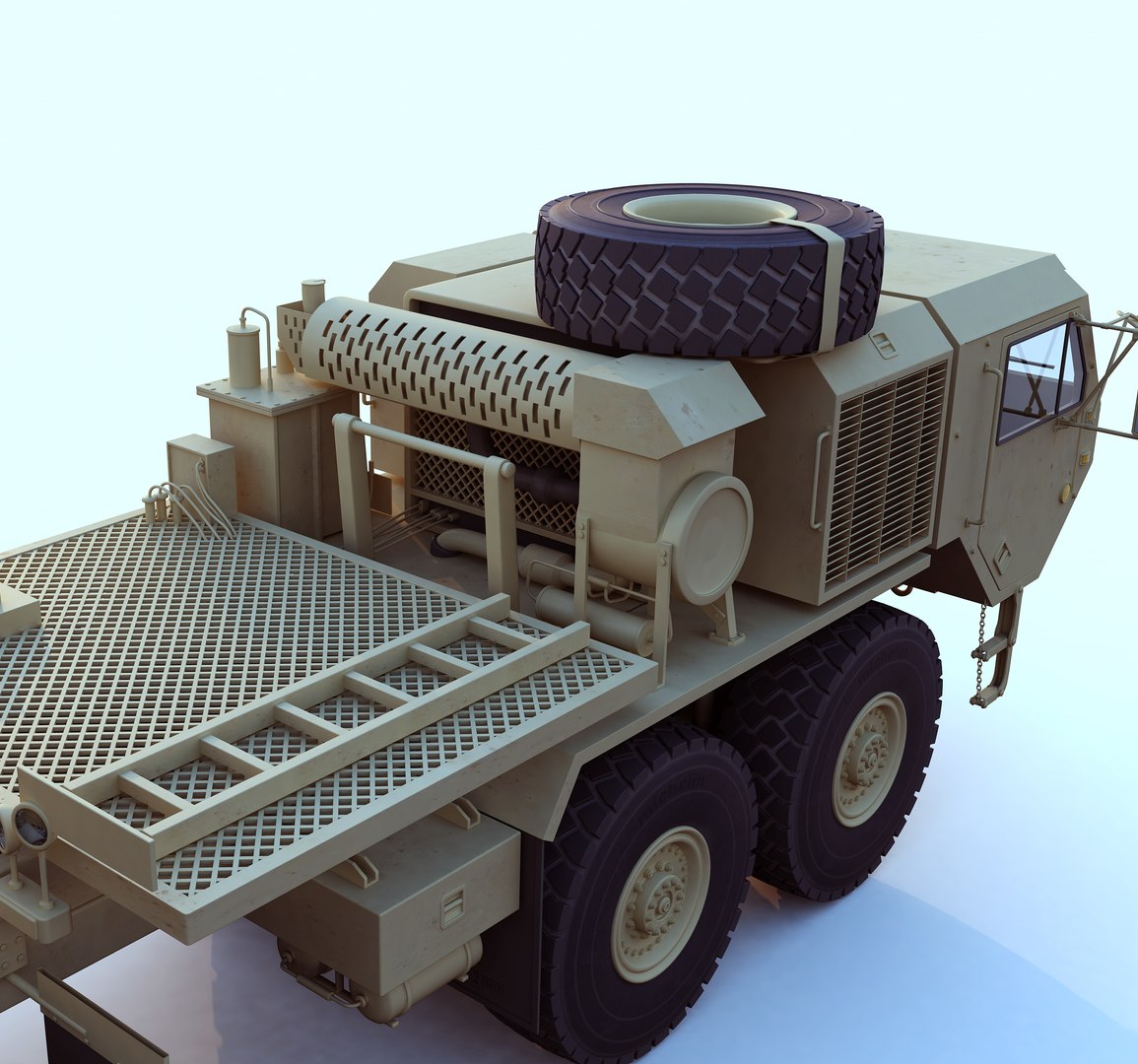 Patriot Oshkosh A4 3d Model