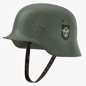 3d model german wehrmacht helmet wwii