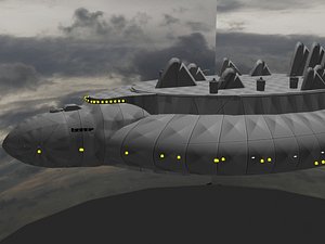 free airship 2007-1 3d model