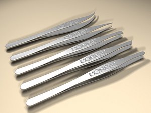 Tweezers L Oreal (3DS, MAX, OBJ)