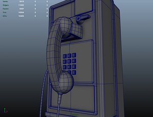 Public Phone 3D Models for Download